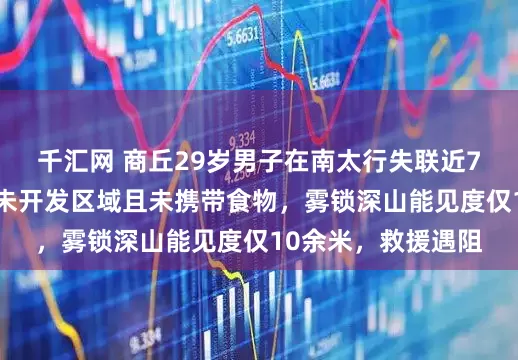 千汇网 商丘29岁男子在南太行失联近72小时,进入的是未开发区域且未携带食物,雾锁深山能见度仅10余米,救援遇阻