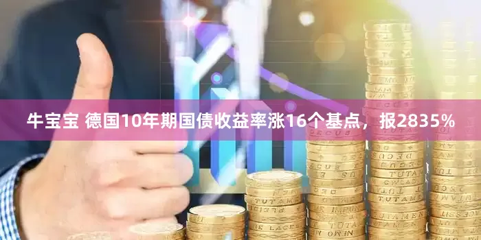 牛宝宝 德国10年期国债收益率涨16个基点，报2835%